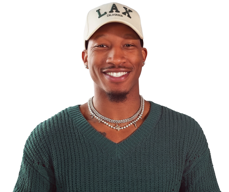 Man smiling, representing community HIV support services