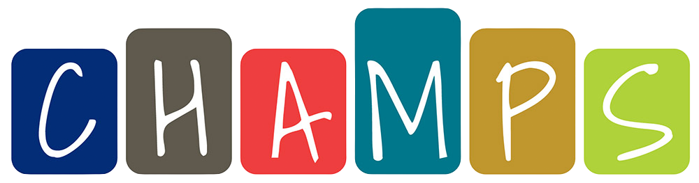 Mecklenburg CHAMPS program logo for HIV prevention initiative